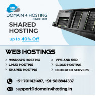 Linux Shared Hosting - 1 Year @ ₹200 /mo, ₹2000 /year with 1 Domain